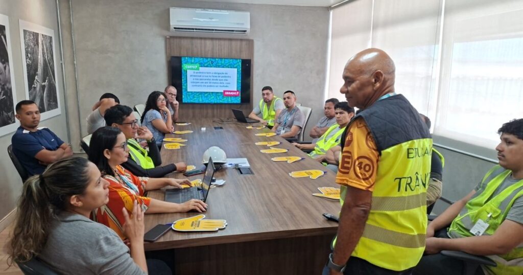 Costa Brasil recebe atividade do IMMU sobre prevenção de acidentes no trânsito
