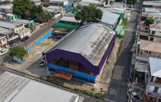 Recuperação estrutural e preparação do piso marcam fase final de obra no Lírio do Vale