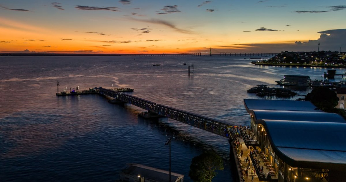 Rua gastronômica, parque e casarão formam frente de obras urbanas em Manaus