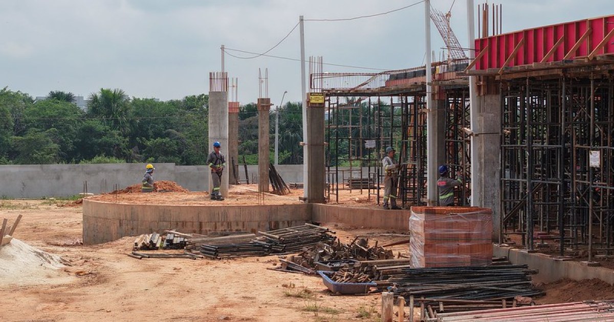 No Lírio do Vale, FMTEA prepara bloco principal para receber concretagem