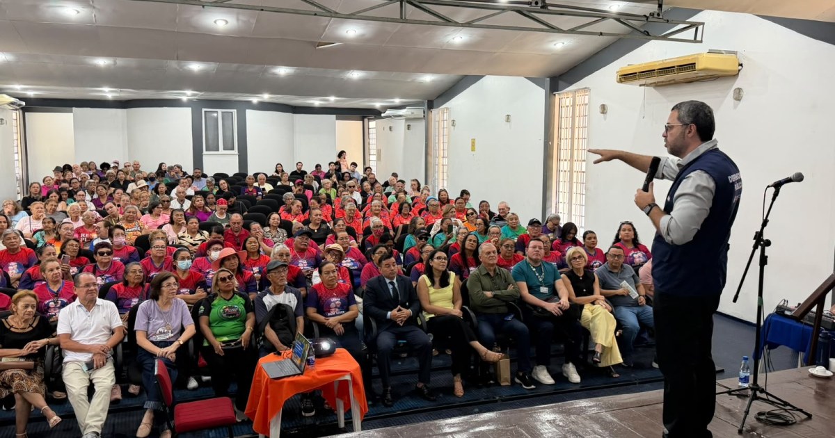 Encontro no Parque Municipal trata de autonomia e rede de proteção para idosos