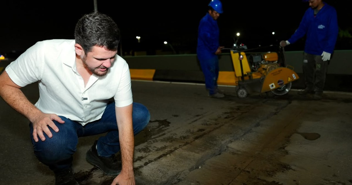 Recuperação do viaduto Ayrton Senna inclui drenagem, microfissuras e iluminação