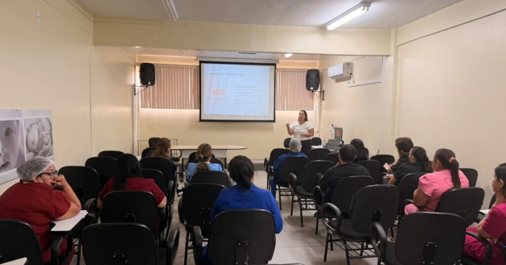 Medicação neonatal reúne prescrição, checagem e monitoramento de prevenção na Moura Tapajóz