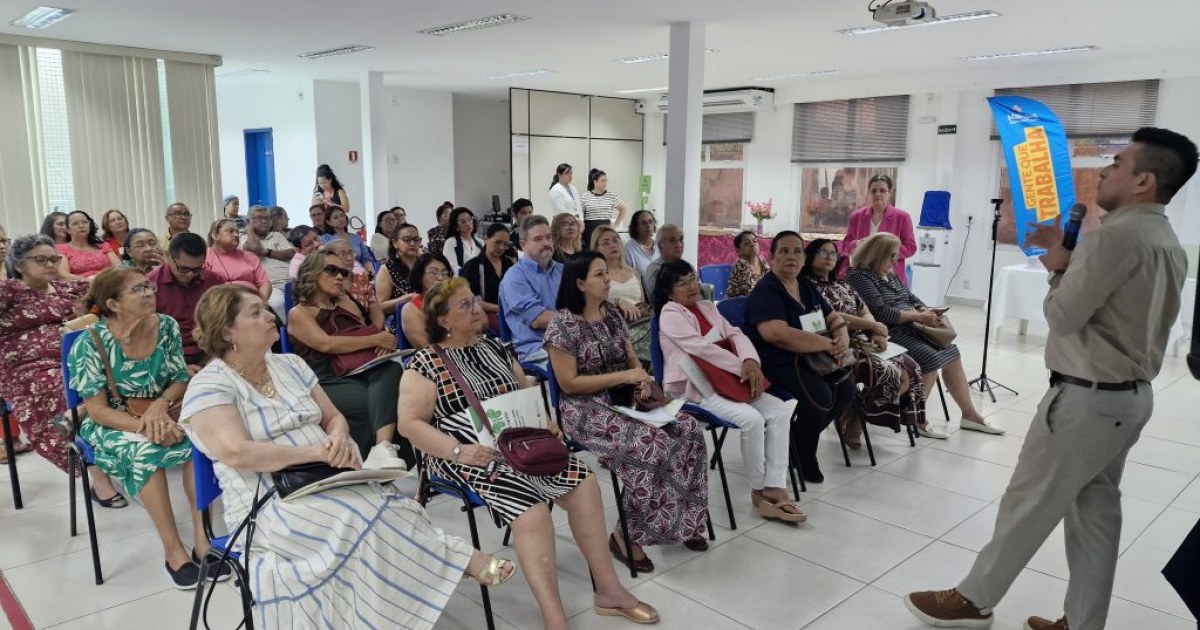 Encontro da Manausprev aborda direitos e convivência após a aposentadoria
